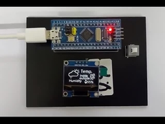 จอแสดงผล PMOLED 0.96 นิ้ว ความละเอียด 128x64 อินเทอร์เฟซ SPI /I2C 4 สาย ขับ IC SSD1306