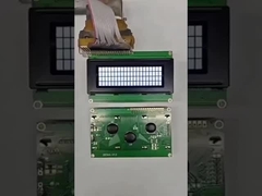 2.5 นิ้ว 20x4 ตัวอักษร LCD Module Display STN สีเหลือง / สีฟ้า 1/16 duty,1/5 bias