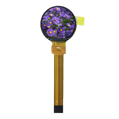 0.99 Inch Round TFT Display 128x115 12PINS SPI Interface For Smart Watch
