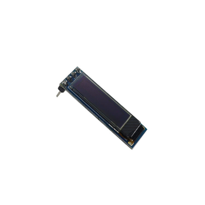 0.69 Inch PMOLED Display Module With PCBA 96x16 Resolution 4 Pins IIC Interface