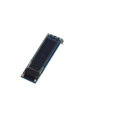 0.69 Inch PMOLED Display Module With PCBA 96x16 Resolution 4 Pins IIC Interface