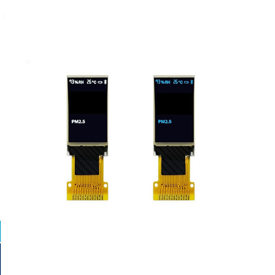0.78 Inch PMOLED Display,  80x128 Resolution , 13 Pins 4 Wire SPI Interface,  SH1107 IC Driving