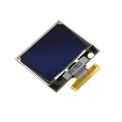 1.32 Inch Pmoled Display,  128x96 Resolution,  25 Pins 3/4 Spi I2c Interface,  White Blue Oled Display