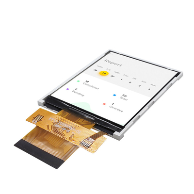 2.8 Inch LCD TFT Display Module,  240x320 Resolution,  50 PINS MCU/RGB/SPI Interface