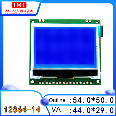 FSTN Gray Dot Matrix LCD Module 1/64 Duty ST7565R 128x64 Graphics LCD Modules