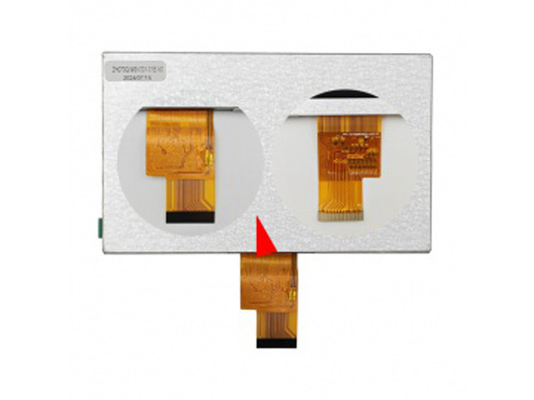 7 Inch TFT LCD Display 1024x600 Resolution 1150c/d Sunlight Readable 40 Pins LVDS