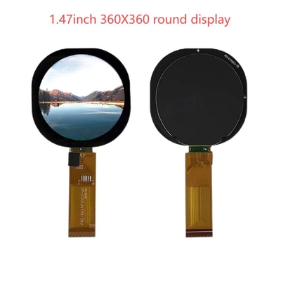 1.47 Inch 360RGB*360 Vertical Screen Fully Laminated Touch Display With MIPI/QSPI/8BIT/SRGB Interface And TFT Display Module