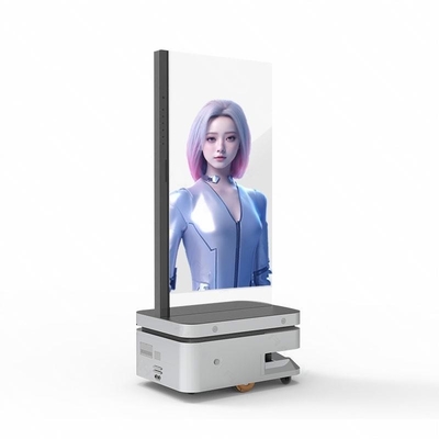 55 inch Mobile AI digital human transparent screen 1920*1080 Resolution 400 Nits   Oled Transparent Oled Panel