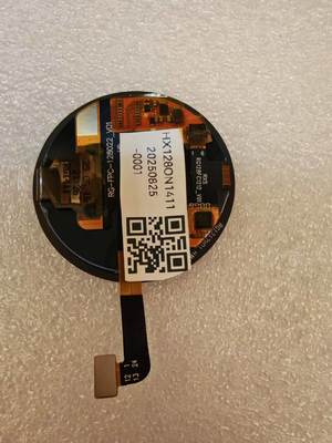 1.28 Inch Round AMOLED Panel 360X360 Dots QSPI Interface Driving IC GC9C01