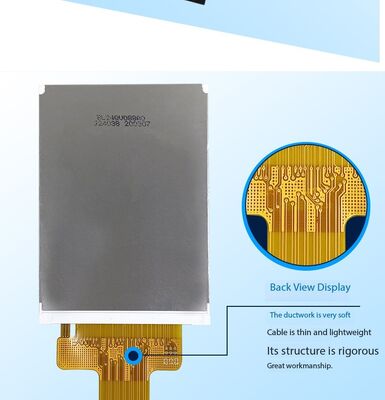 2.4 Inch IPS TFT Color Display with 480(RGB)x640 Resolution IC ST7701S MIPI 2-lane Interface 300nits Brightness All View 4 LEDS Color TFT LCD Screen
