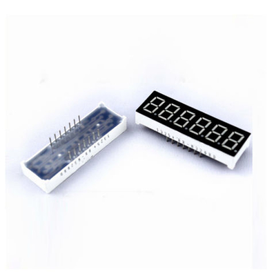 จอแสดงผลดิจิตอล LED 0.36 นิ้ว 6 หลัก 7 ส่วนสำหรับตัวบ่งชี้