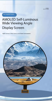 1.43 Inch Round AMOLED Display Module with 700nit Brightness and 466x466 Resolution