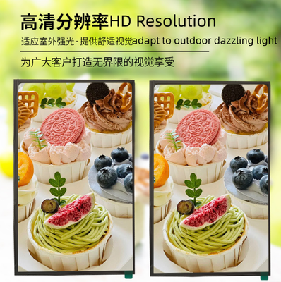 10.1 Inch TFT LCD Display with 1920(RGB) x 1200 Dots Resolution and Double LVDS Interface