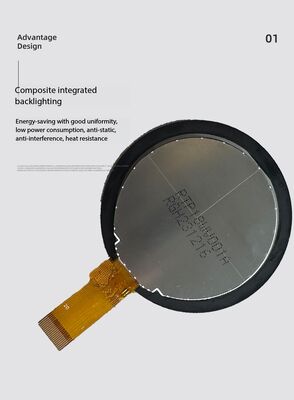 1.8 inch IPS TFT LCD Module with 360RGBx360 Resolution and MIPI 4L Interface