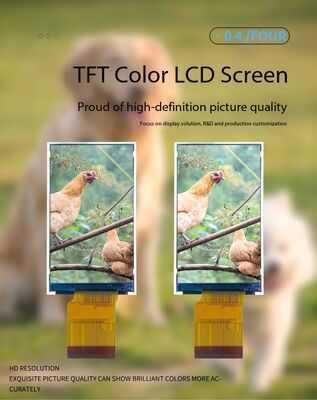 จอแสดงผล IPS TFT ขนาด 2.7 นิ้ว ความละเอียด 240x960 และความสว่าง 260nit อินเทอร์เฟซ RGB 8BIT