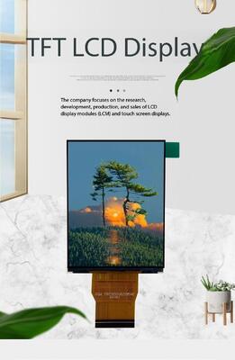 จอแสดงผล IPS TFT ความสว่างสูง 3.05 นิ้วความละเอียด 480 (RGB) x640 อินเทอร์เฟซ RGB / MIPI 550nits ST7701P IC มุมมองทั้งหมด 6LEDS อุปกรณ์การแพทย์