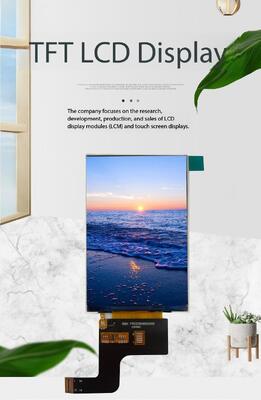 จอแสดงผล IPS TFT ขนาด 3.5 นิ้วความละเอียด 640(RGB)x960 และอินเทอร์เฟซ MIPI 260nits ST7703 IC 6LEDS การทดสอบ Intrument แบบดูทั้งหมด