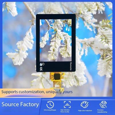 จอแสดงผลสี IPS TFT ขนาด 2.0 นิ้ว ความละเอียด 240x320 IC ST7789V และอินเทอร์เฟซ MCU 6 บิต, 480nits, แบ็คไลท์ 3 LED, โมดูลจอแสดงผล TFT มุมมองกว้าง