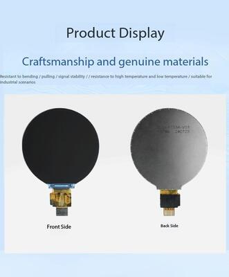 1.6 Inch Round TFT Display with MIPI/QSPI Interface and 400(RGB)X400 Resolution Circular TFT LCD Display